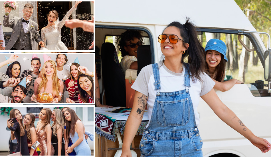 Weddings Birthdays Proms Bachelor/Bachelorette